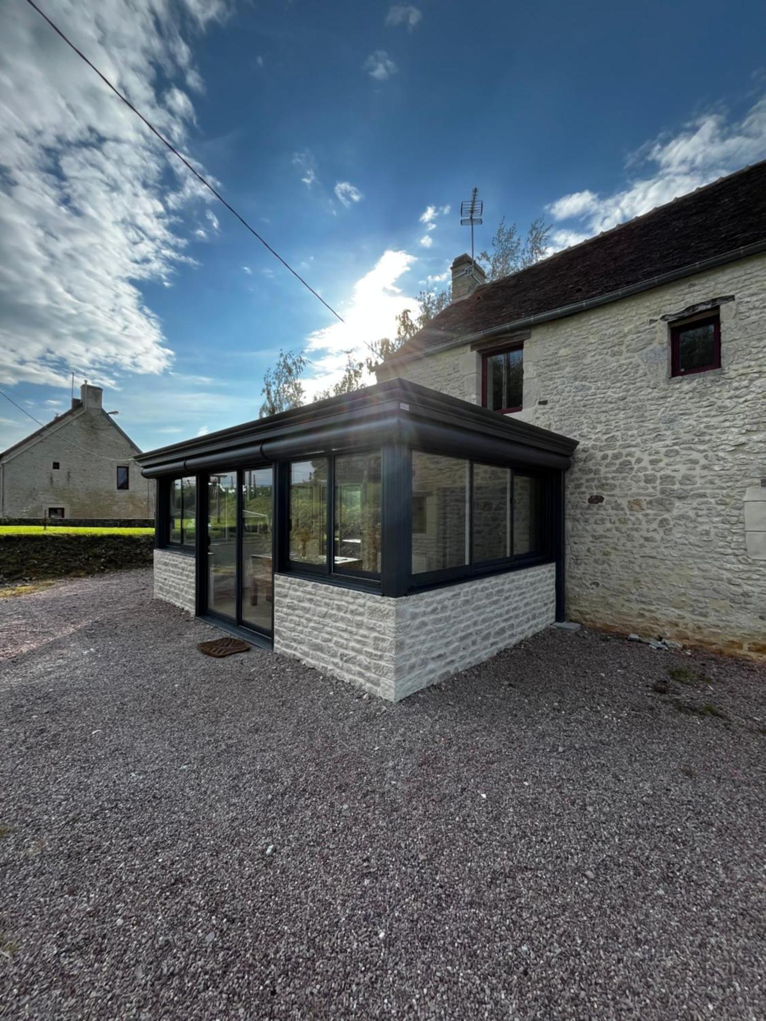 Au Pre Des Acajous Villa Pertheville-Ners Exterior photo
